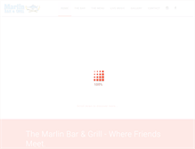 Tablet Screenshot of marlinbar.com